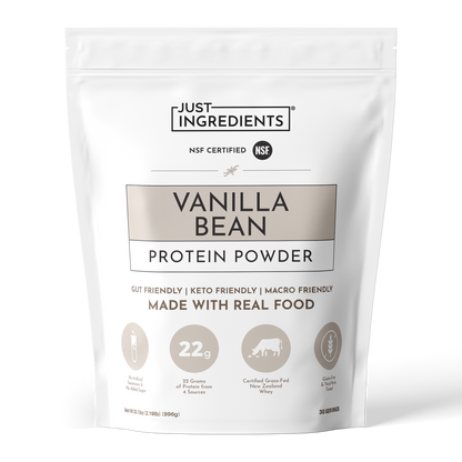 Vanilla Bean Protein Powder - Product Mockup